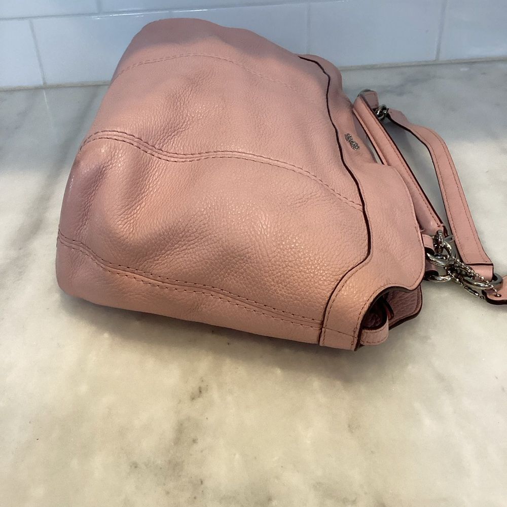 Coach Bag Purse Handbag Leather Pocketbook Lexy Crossbody Pebbled Shoulder Pink - Picture 8 of 13